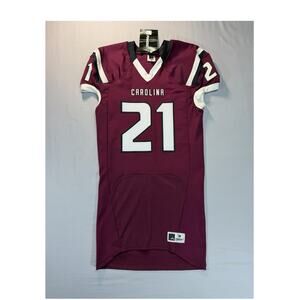 Powers Carolina Football Jersey #21 Maroon White Black Size M
